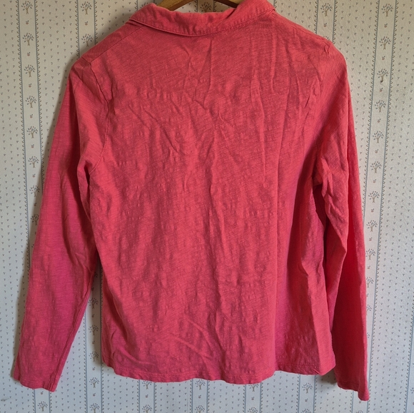Boden 100% Cotton Collar Notch Tee - Picture 5 of 5